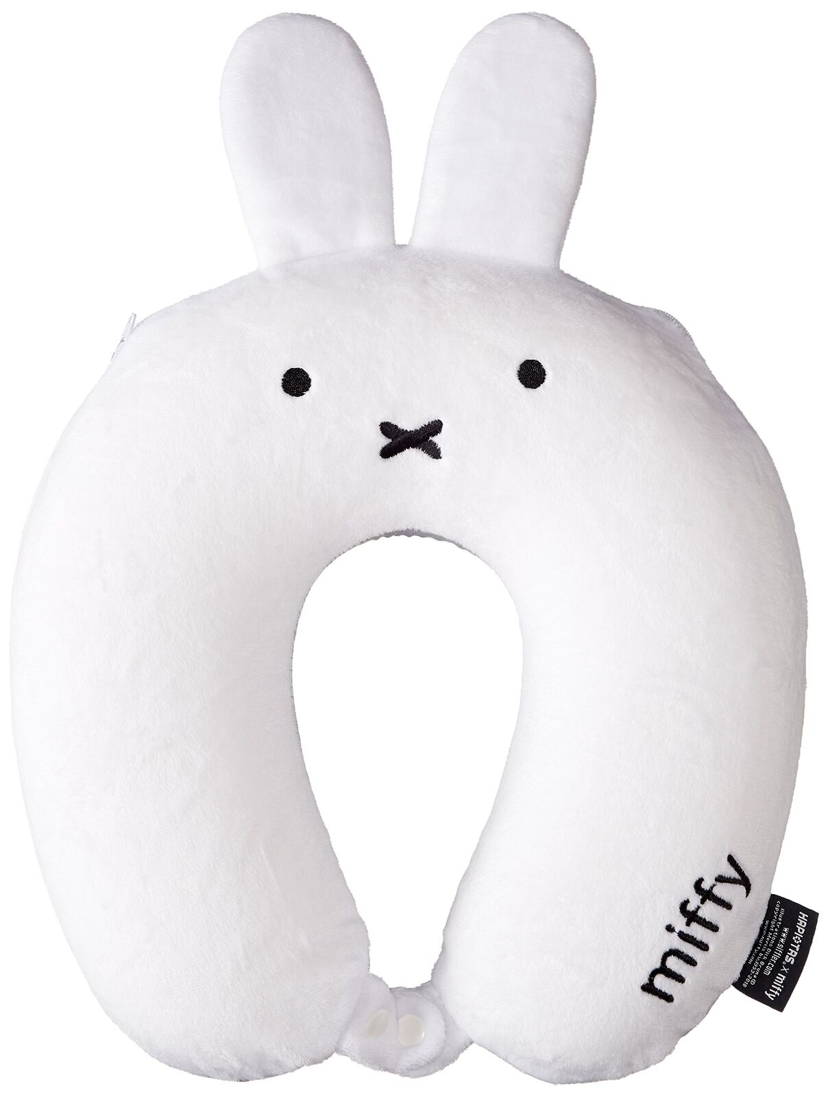 [Hapitas] Memory Foam Pillow Miffy 31 cm Oyas Miffy White from JAPAN 