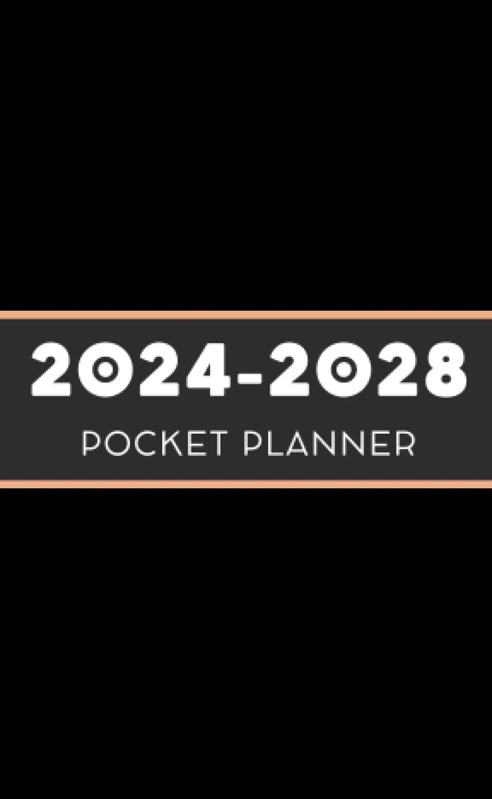 2024-2028 Pocket Planner: 5 Years Monthly and Weekly Calendar From January 20...