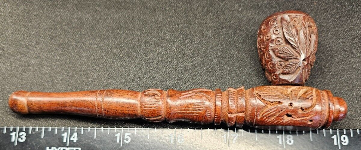 6” Rosewood Hand Smoking Pipe w/Carb - Wholesale - Case of 50 for resale
