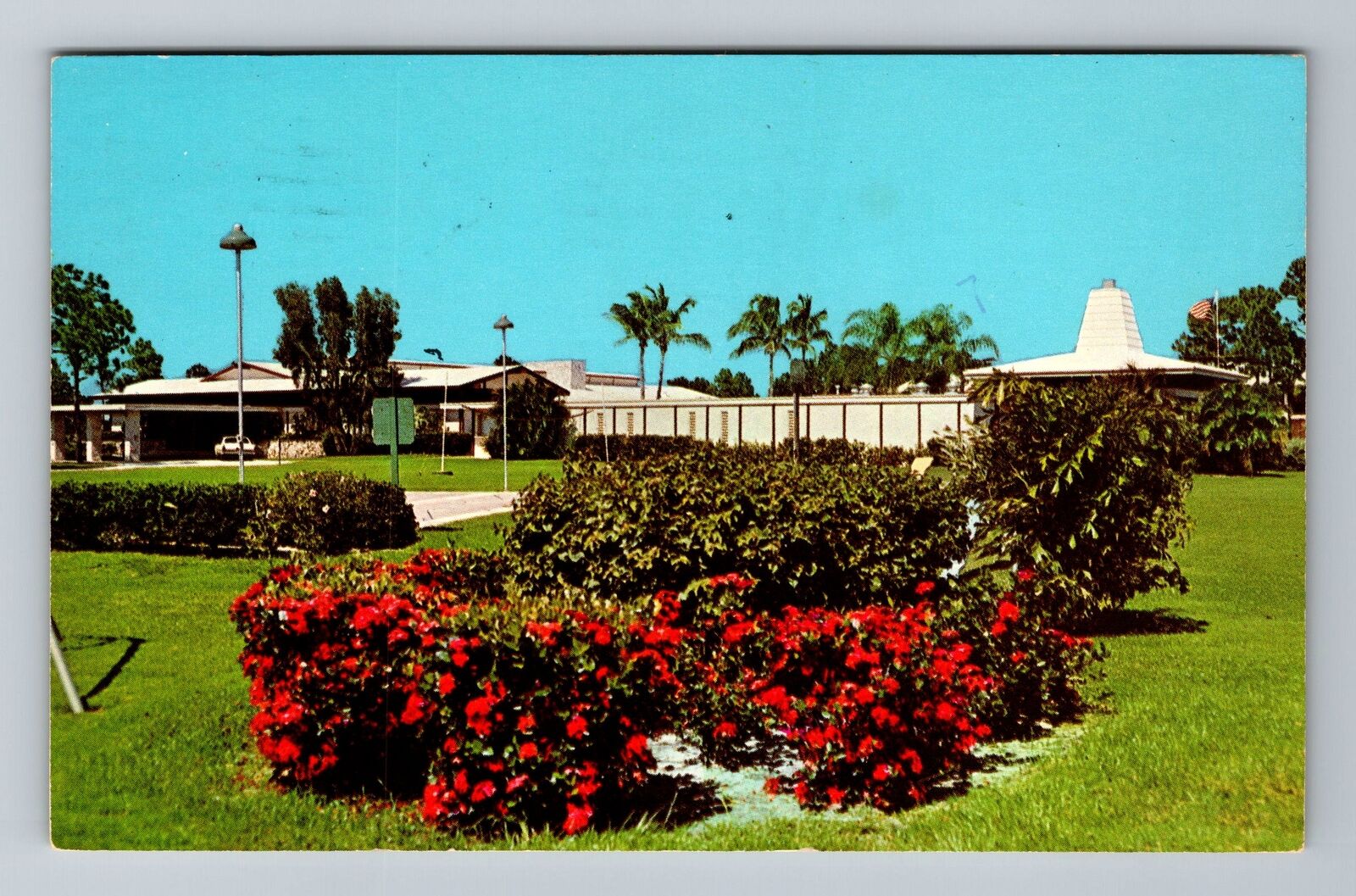 Port St Lucie FL-Florida, St Lucie Hilton Country Club, Vintage c1973 Postcard