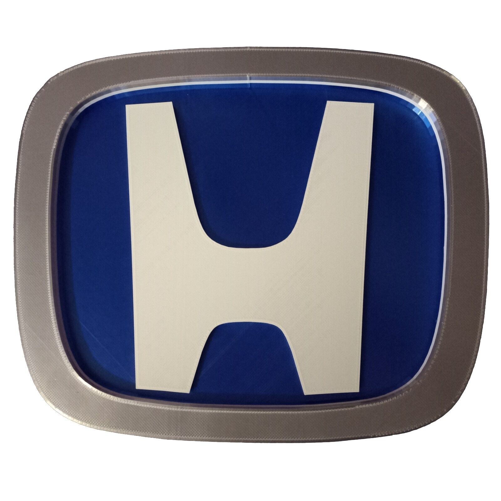 3D 15 Inch Blue Honda Logo Garage Sign Man Cave Office Shop