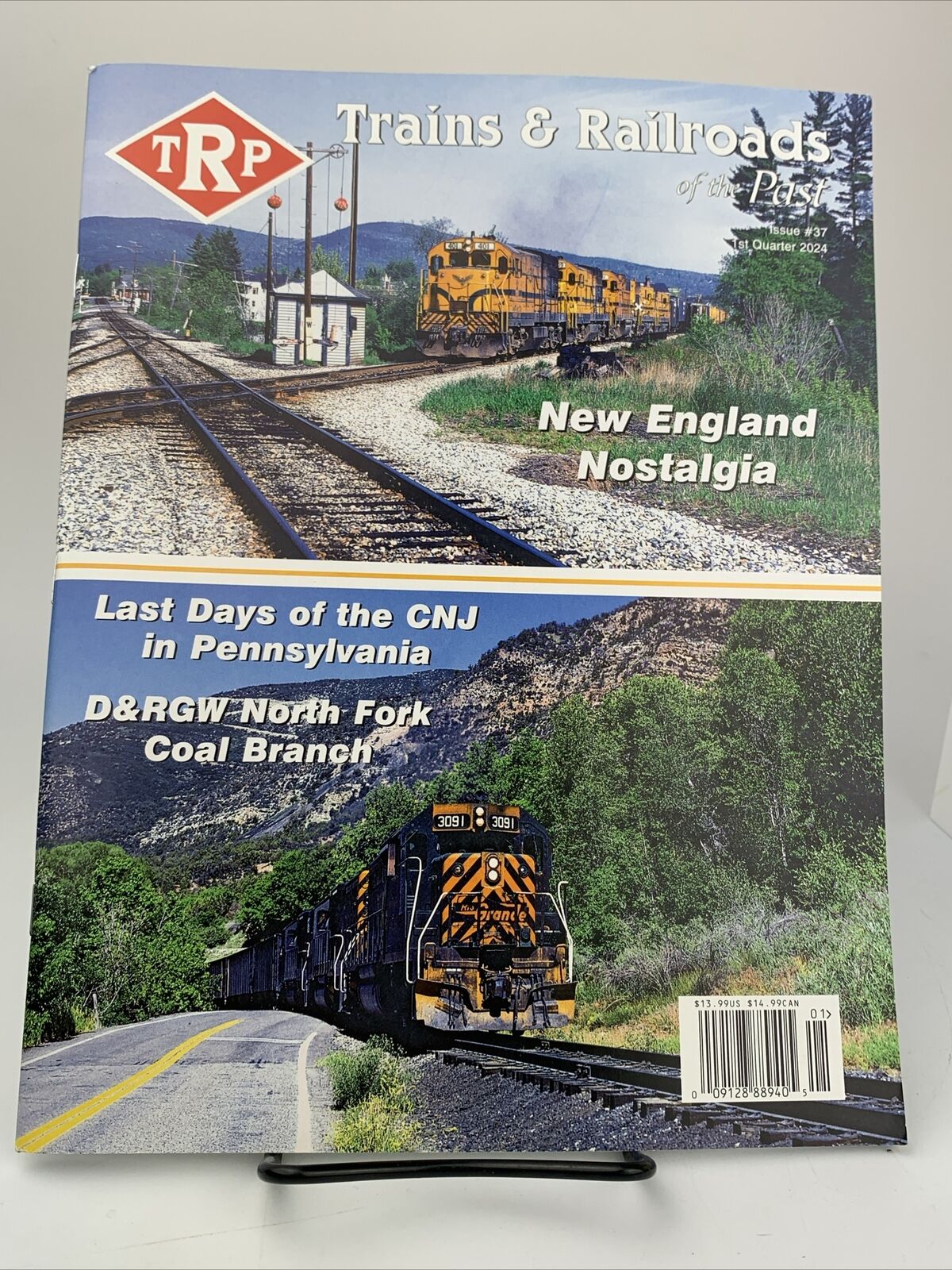 TRP Trains & Railroads of the Past #37 2024-1 New England Nostalgia D&RGW North 