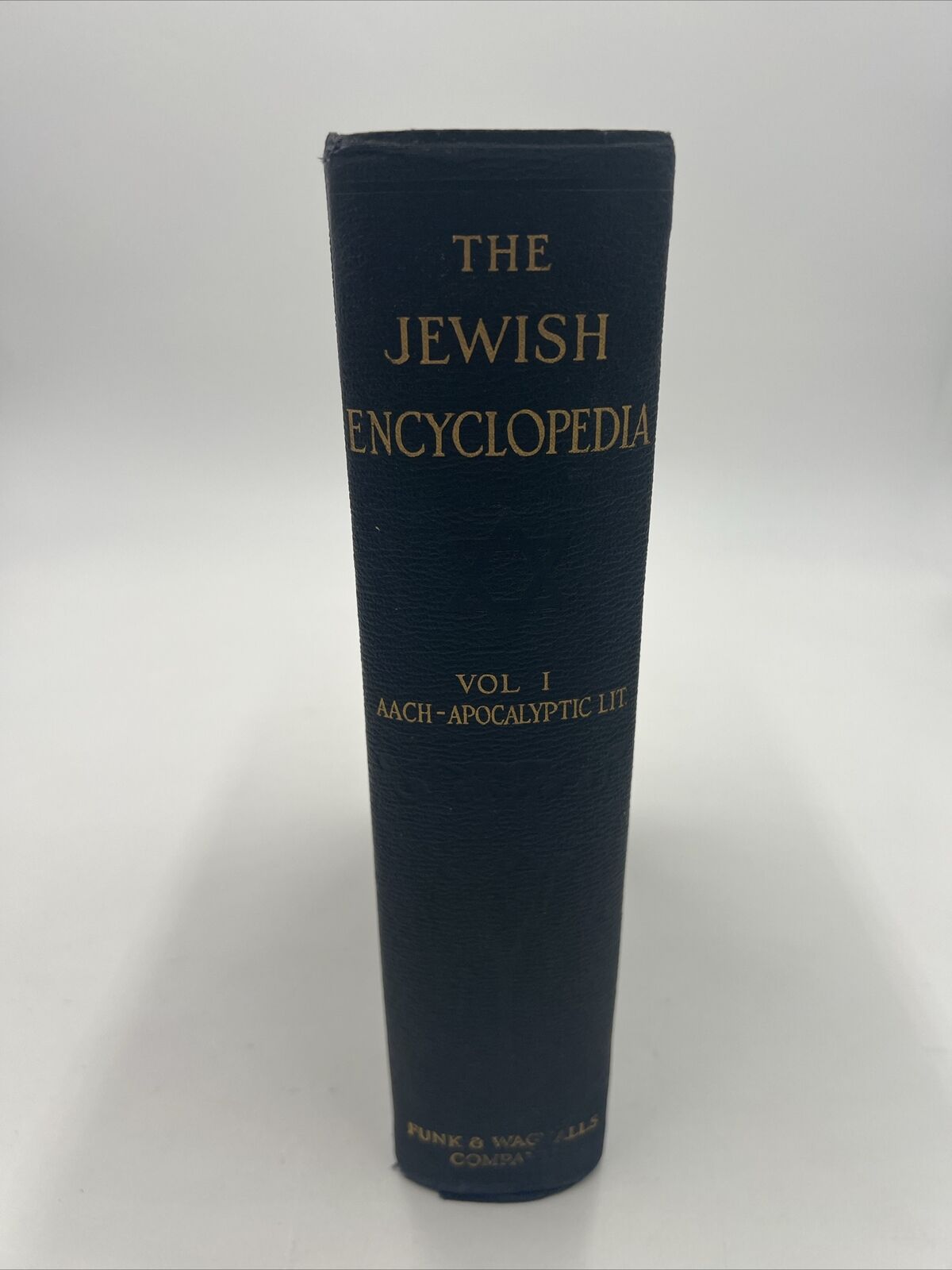 VTG The Jewish Encyclopedia 1916 Funk & Wagnalls Volume 1 EUC  Illustrated