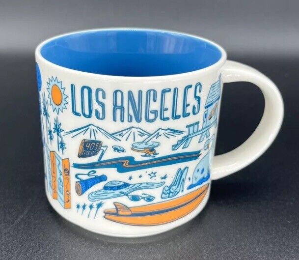 Starbucks Los Angeles Been There Coffee Mug Cup 14 oz