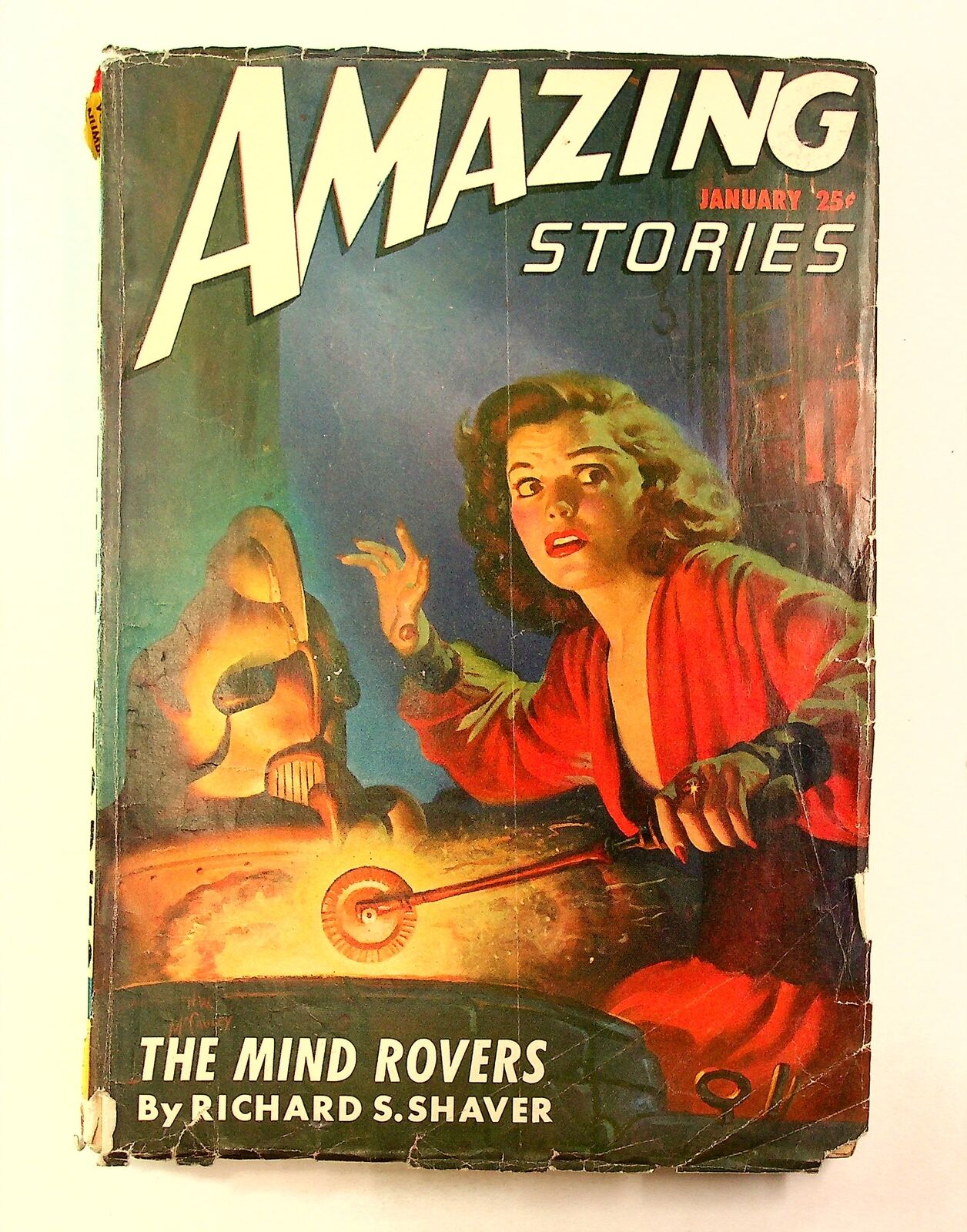 Amazing Stories Pulp Vol. 21 #1 GD+ 2.5 1947 Low Grade