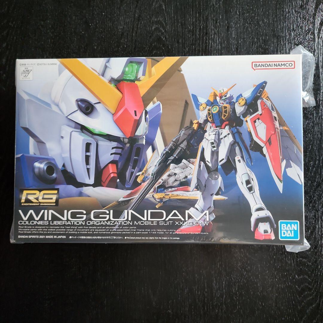 Bandai RG 1/144scale Wing Gundam Plastic model kits New Mobile Suit Gundam W