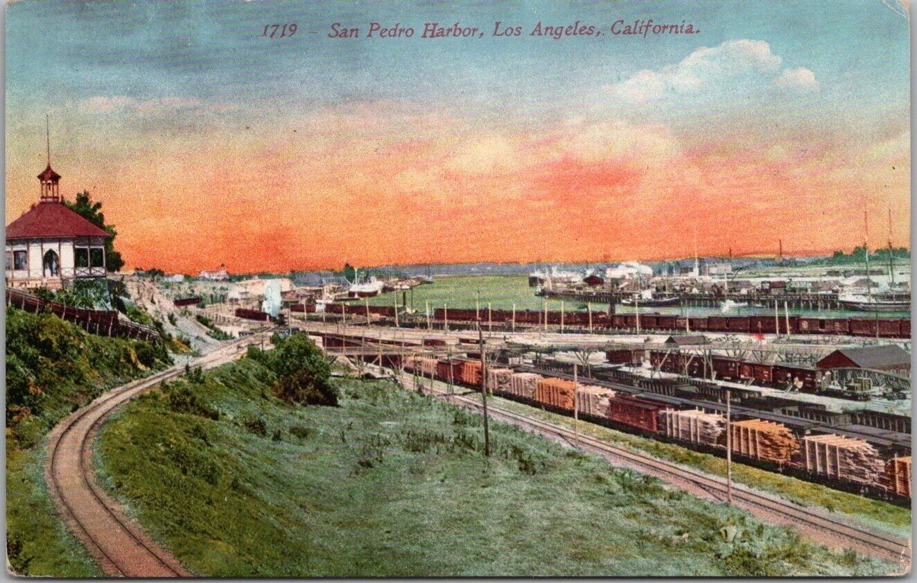 c1910s LOS ANGELES, California Postcard 