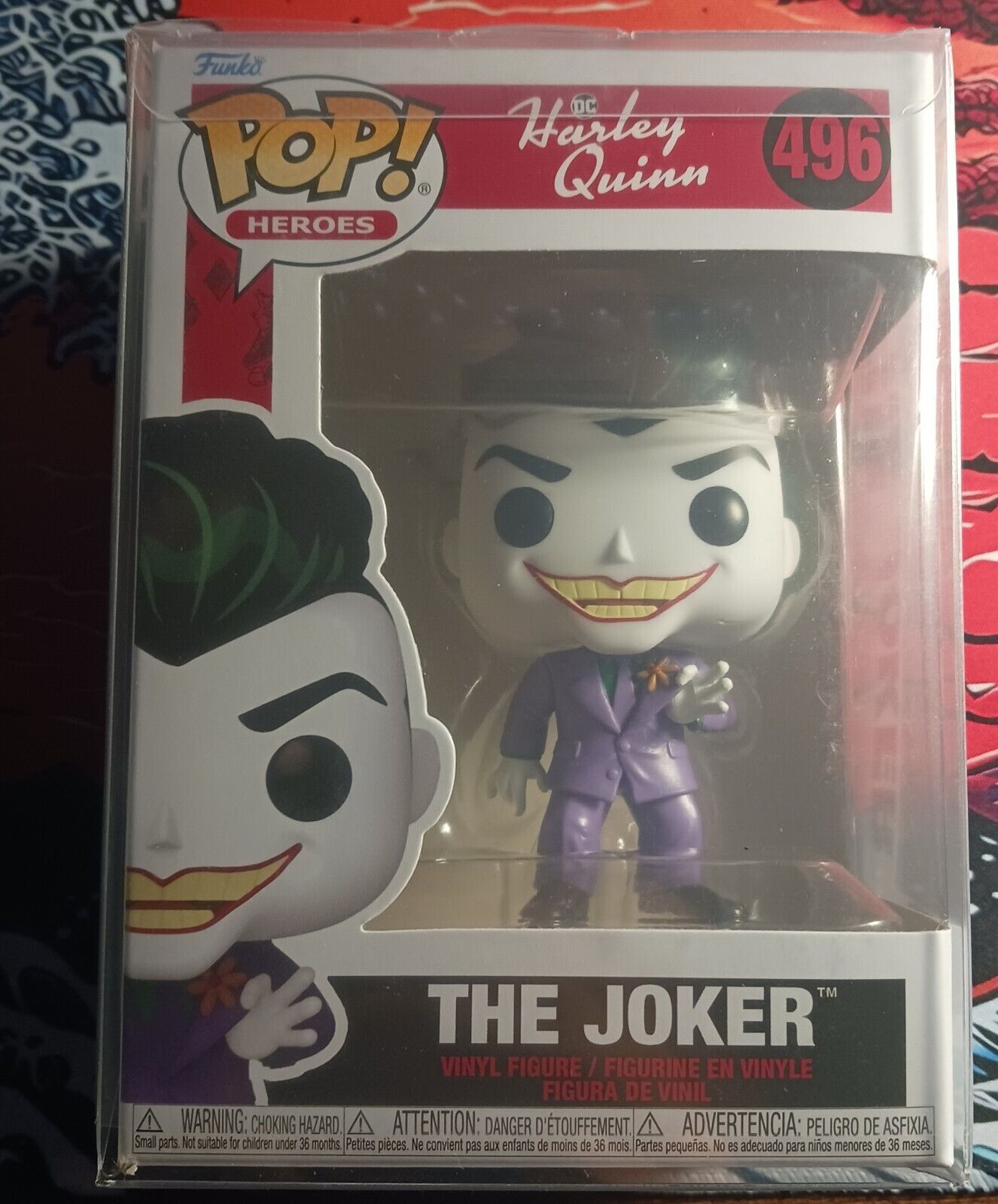 Harley Quinn Animated Series The Joker Funko Pop Vinyl Figure #496