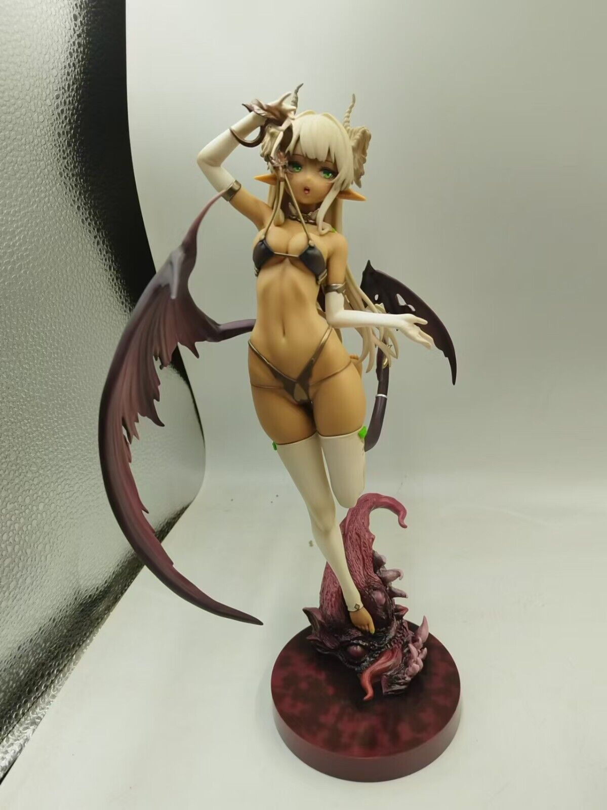 New No Box 1/6 30CM Sexy Devil Girl Game Anime Figures Statues Collect PVC toy
