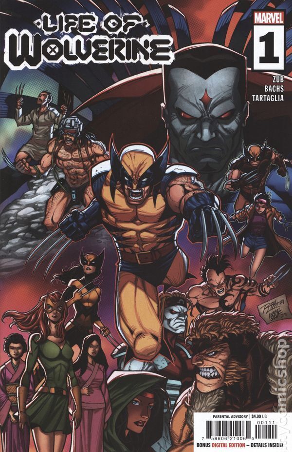 Life of Wolverine #1 Stock Image