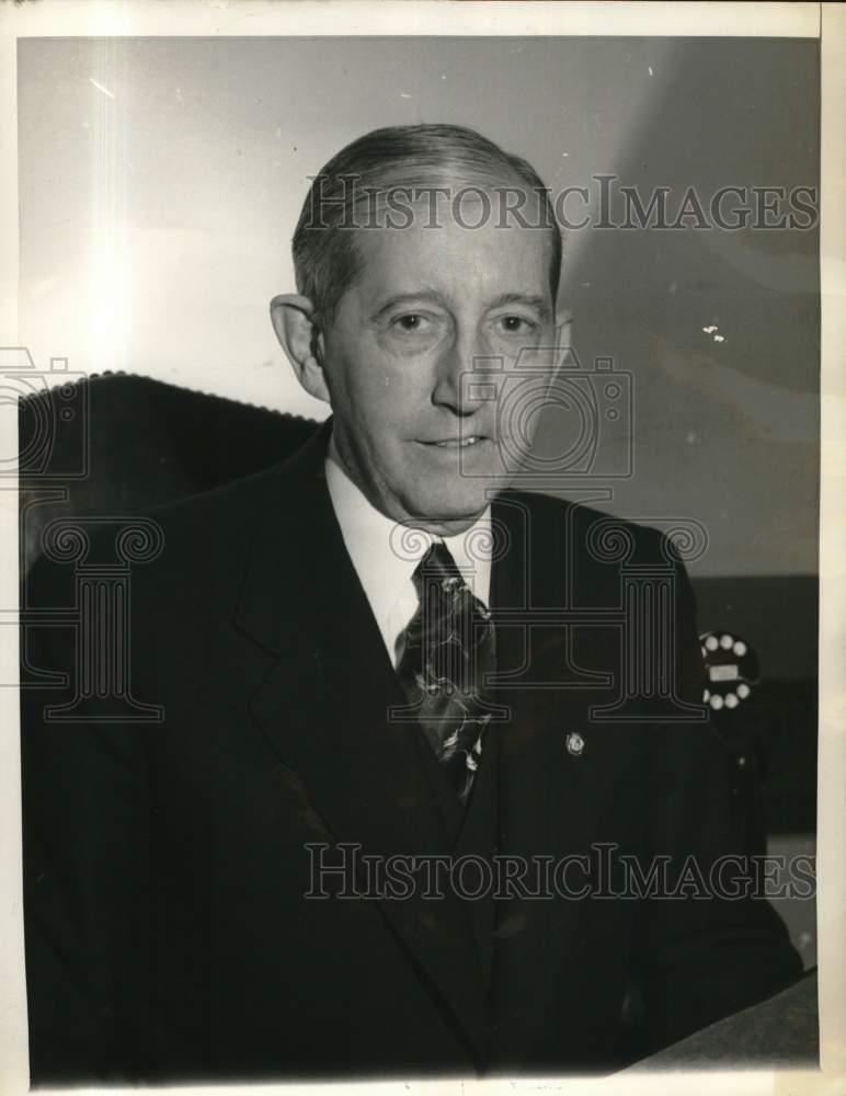 1945 Press Photo Will Hays, Motion Picture Producers and Distributors of America