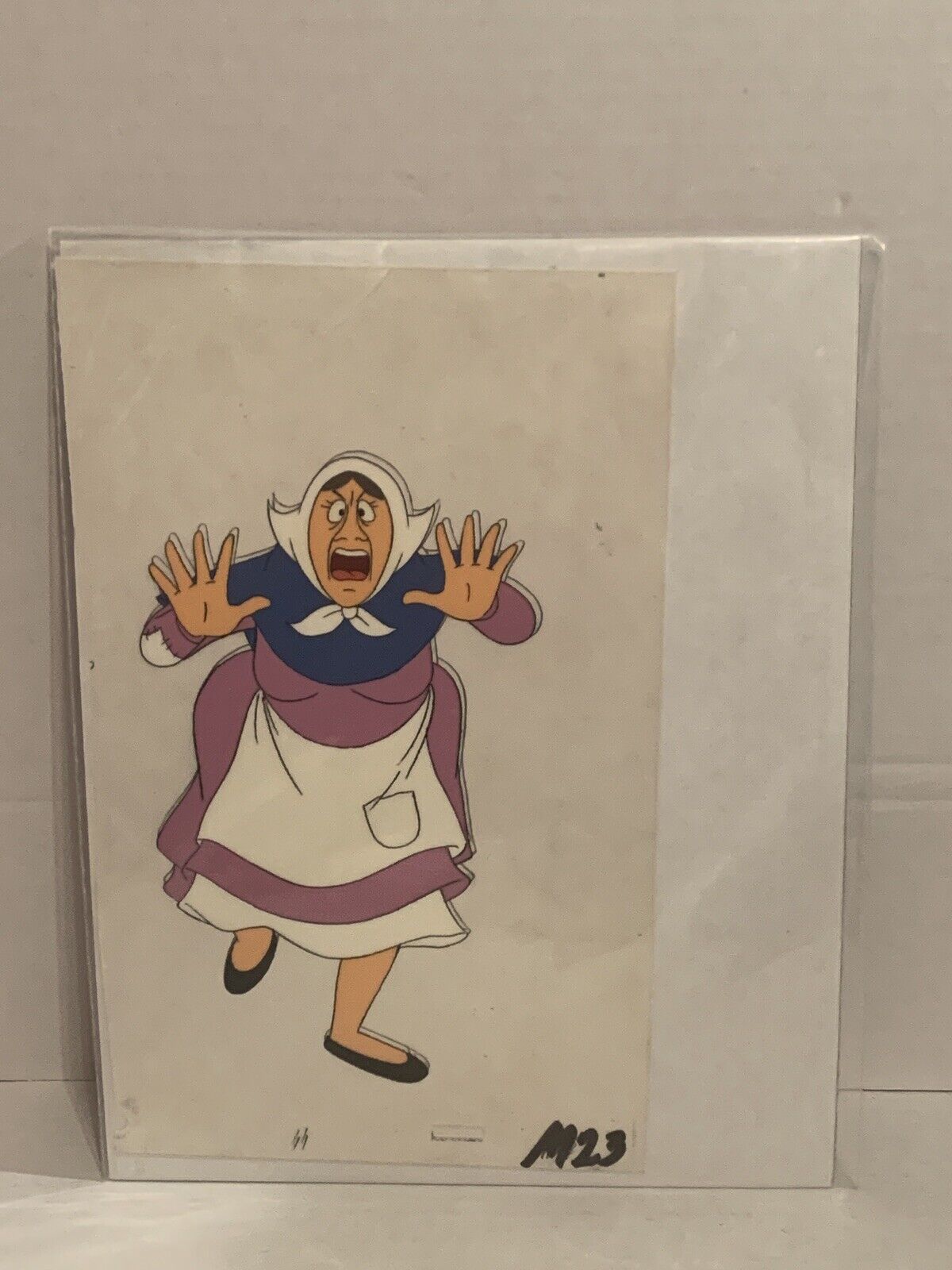 Vintage Hanna Barbera Animation Cell Production Art Two Pieces