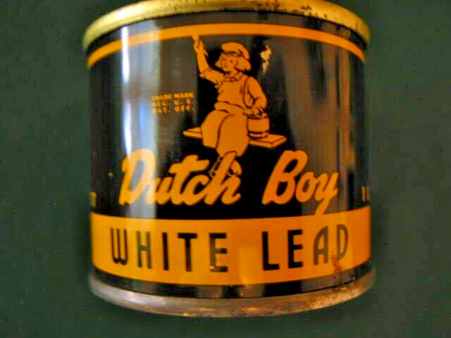 Vintage Can of Dutch Boy White Lead