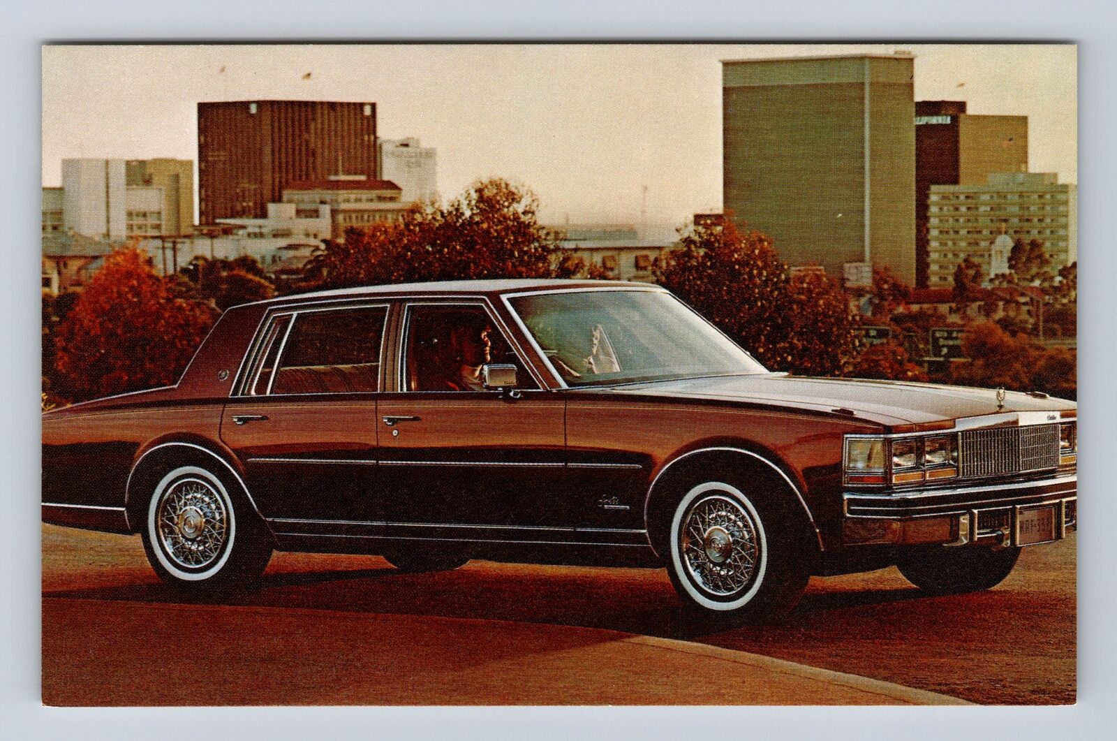 Cadillac For 1977, Car, Transportation, Antique, Vintage Souvenir Postcard