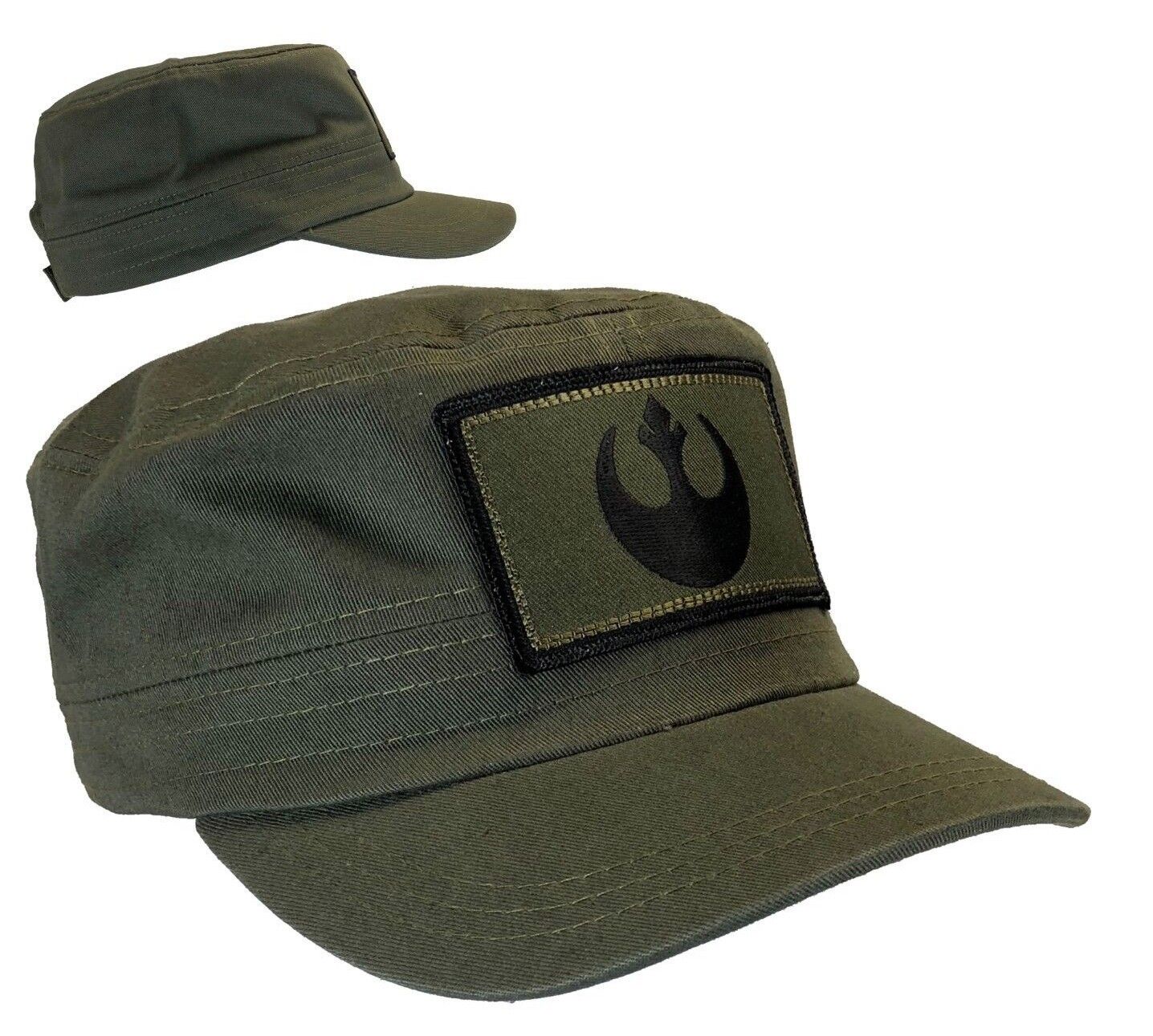 Star Wars Rebel Hat 100% Cotton DOUBLE LAYERED OD Fatigue Castro Style Cap