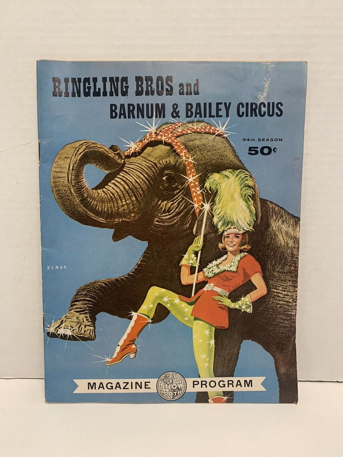 1964 Ringling Bros Barnum & Bailey Circus Souvenir Program 94th Season Coke Ad