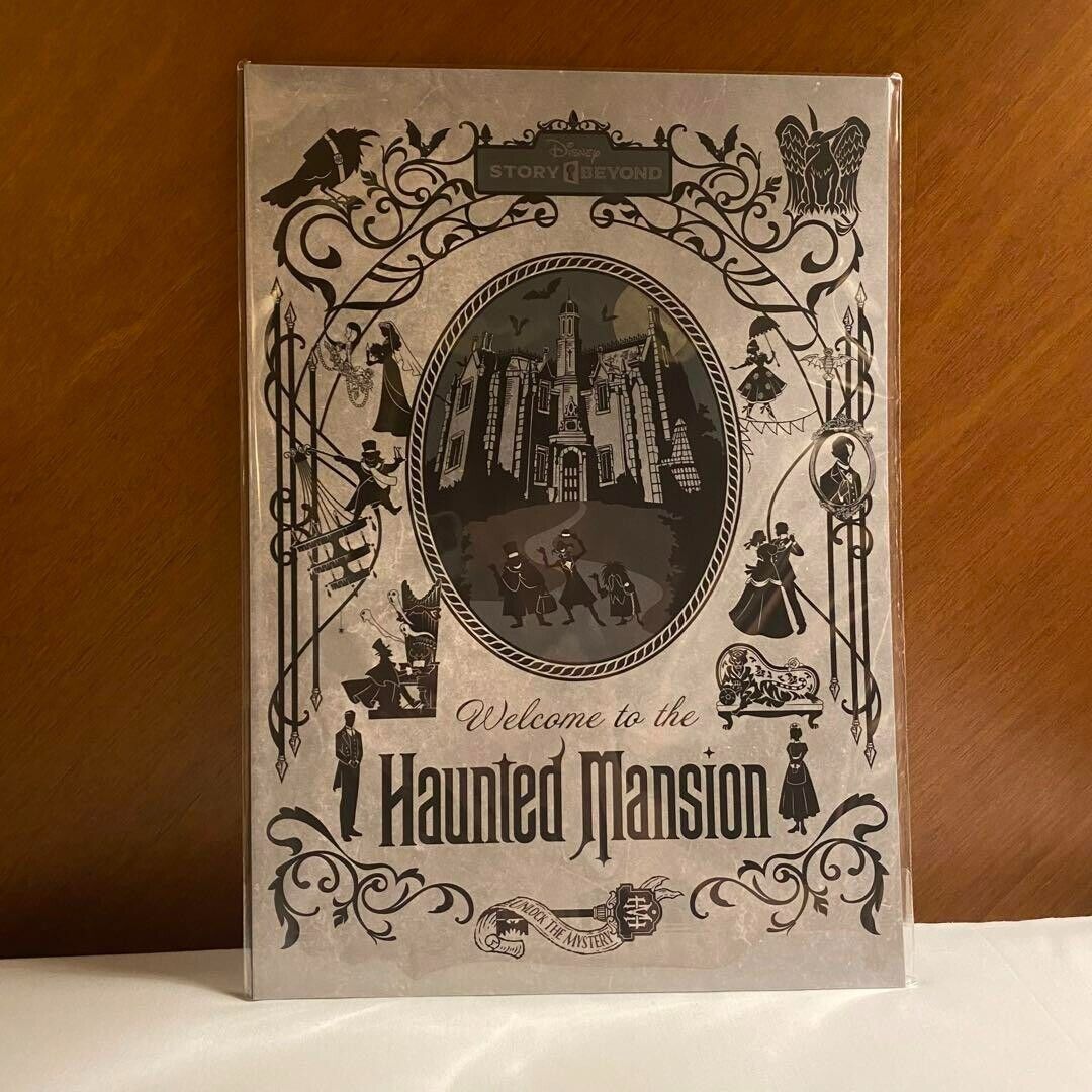 Tokyo Disney Resort 2024 Story Beyond Haunted Mansion illustrated Book