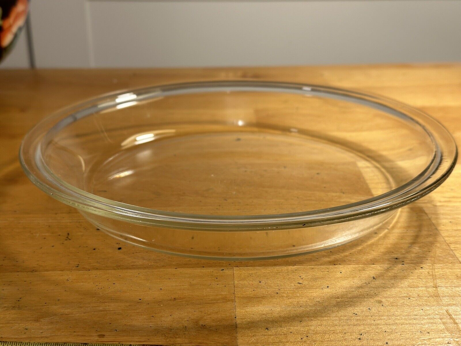 Vintage PYREX 209 Clear Glass Pie Plate