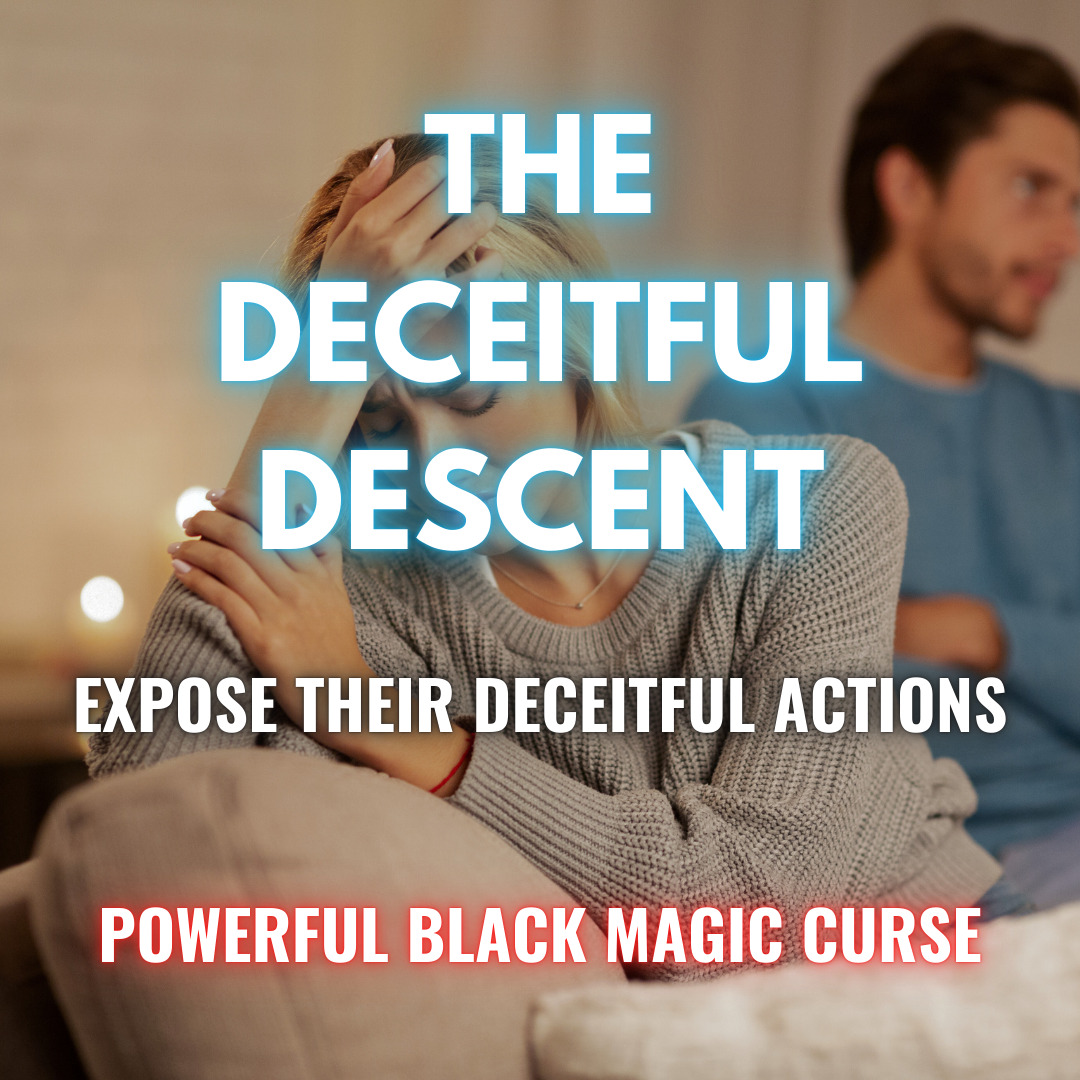 Black Magic Deceit Betrayal Revenge Curse Expose Lies Hex Magick Spellwork