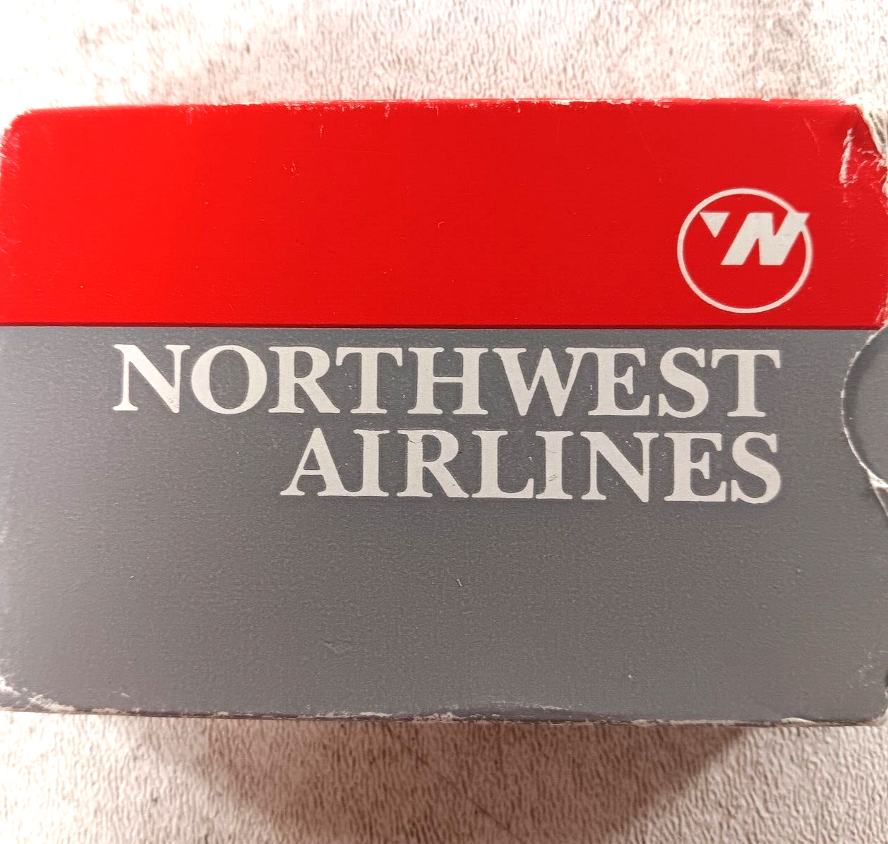 Northwest Airlines Playing Cards Poker Very Rare Vintage