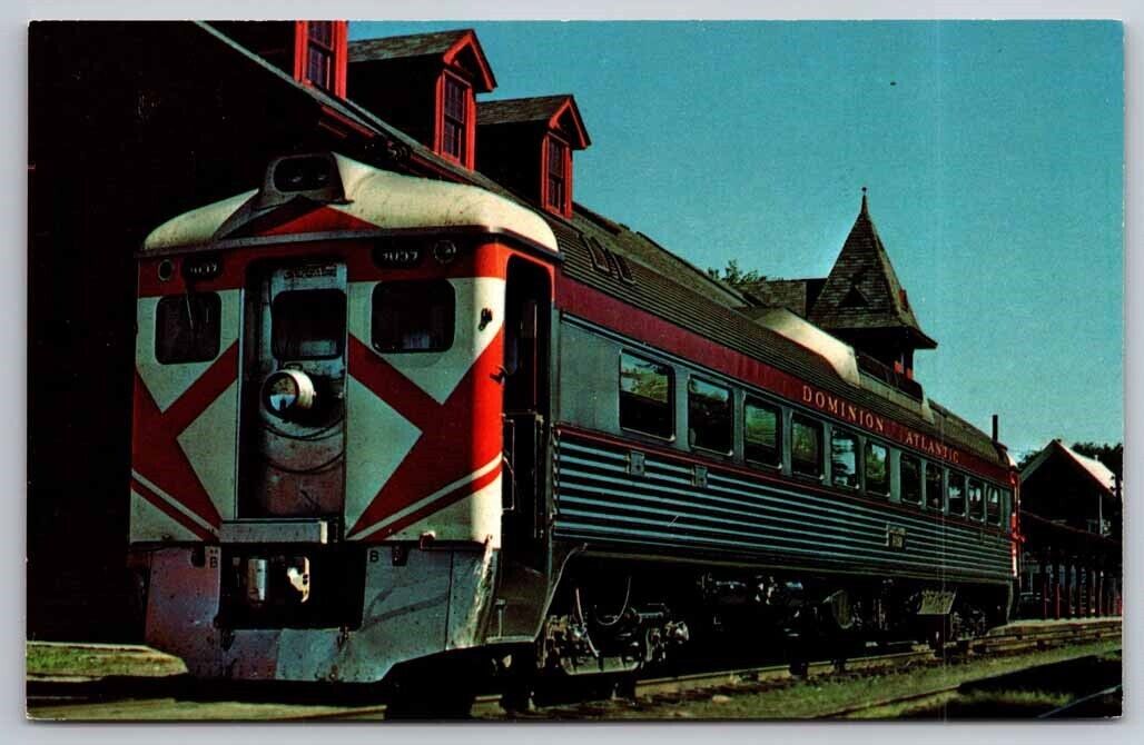 eStampsNet - RDC #9059 Train Station Stop Kentville, Nova Scotia Postcard 
