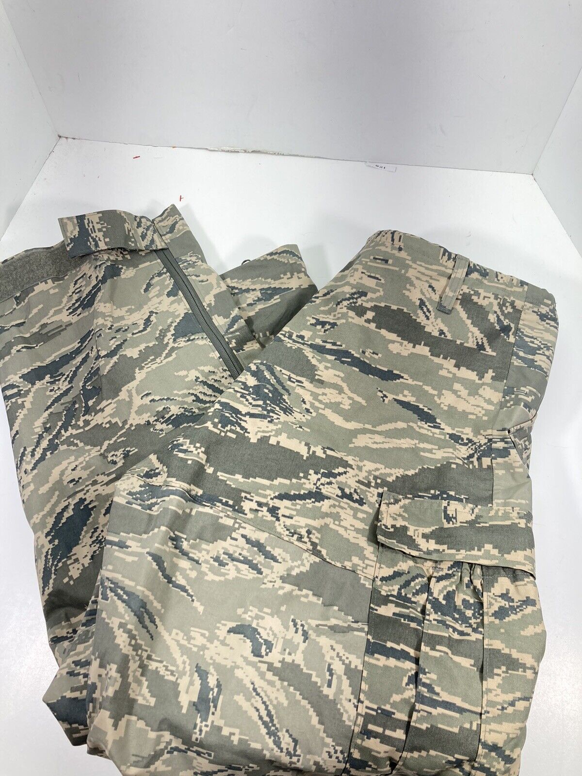 USAF ABU Goretex Pants Men Sz Medium Regular 34X32 Tiger Stripe Camouflage NWOT