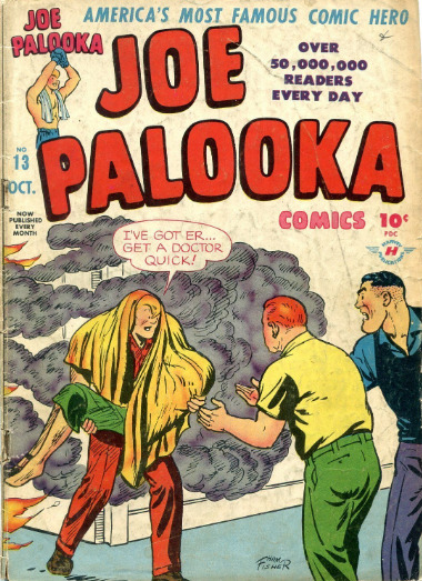 1947 Joe Palooka Comic Book No. 13 - Vintage Collectible