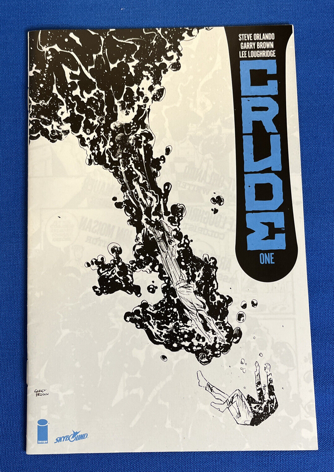 Crude #1 One (1) per Store Incentive Ashcan Variant Cover New Comic 2018