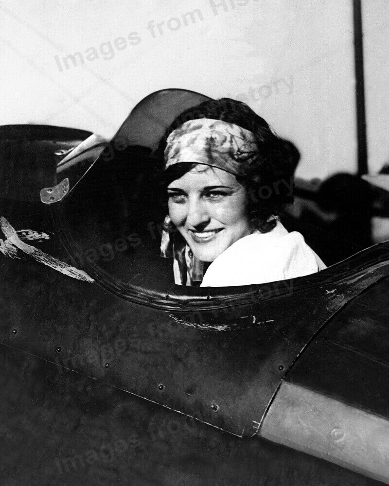 8x10 Print Ruth Elder Aviation Pioneer & Actress 1927 #5502589