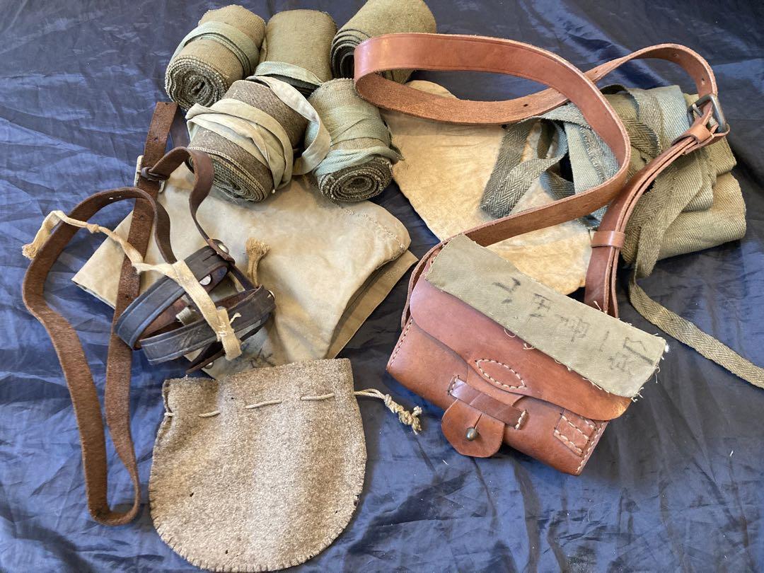 Japanese Army WW2 Military Imperial Complete set, many unknown items, Navy