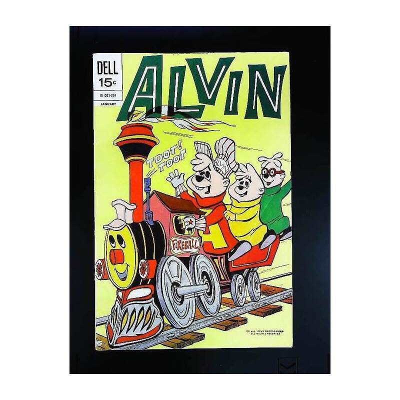 Alvin #23 in Near Mint condition. Dell comics [e