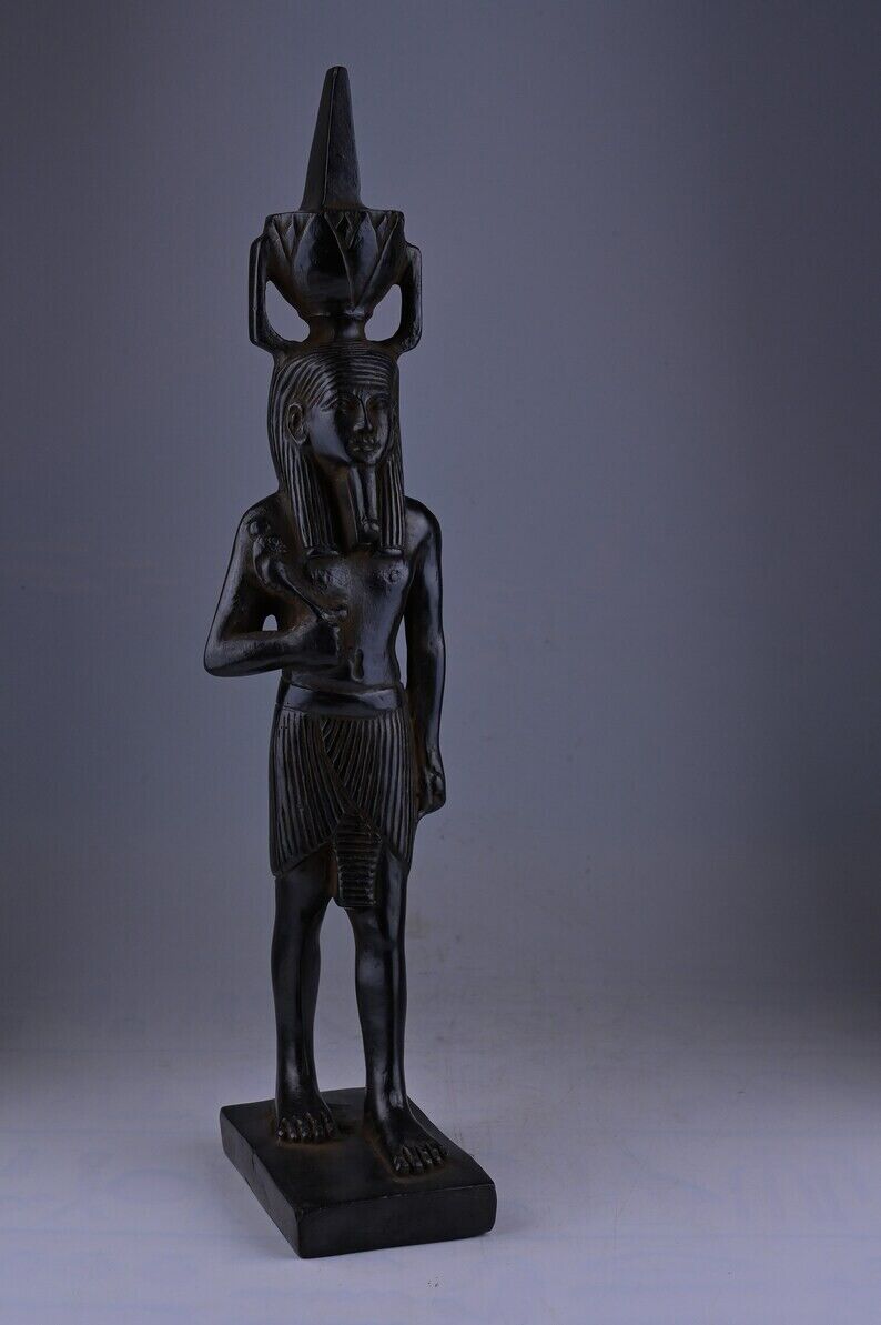 Rare  Statue  Ancient Egyptian Antiquities Nefertum god of healing Egypt BC