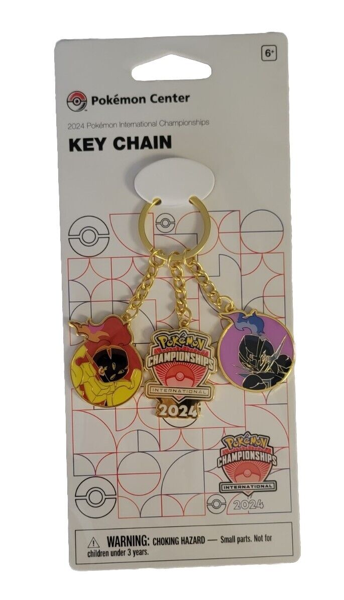 2024 Pokémon International Championship Key Chain NAIC Exclusive 