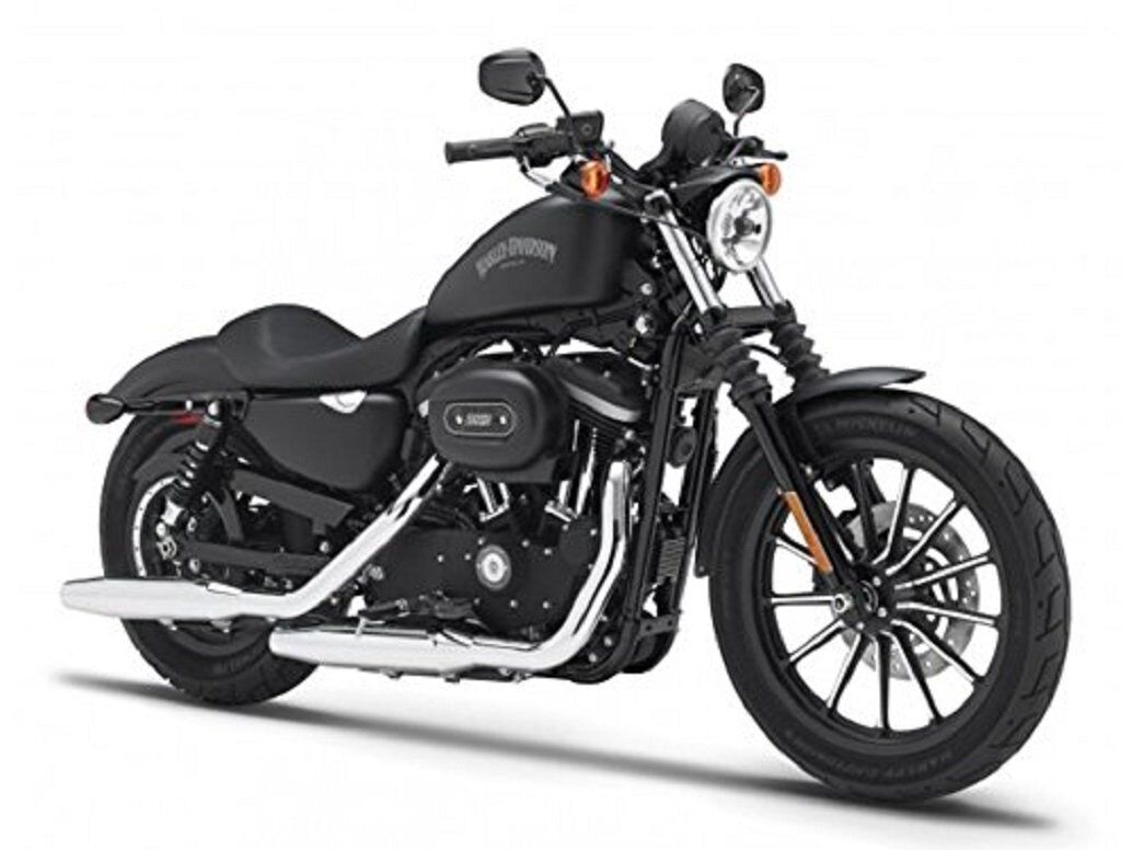 Maisto 1:18 Harley Davidson 2014 Sportster IRON 883 BLACK MOTORCYCLE BIKE Model 