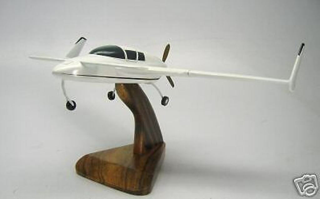 MK-IV Cozy Experimental Airplane Desktop Wood Model Big