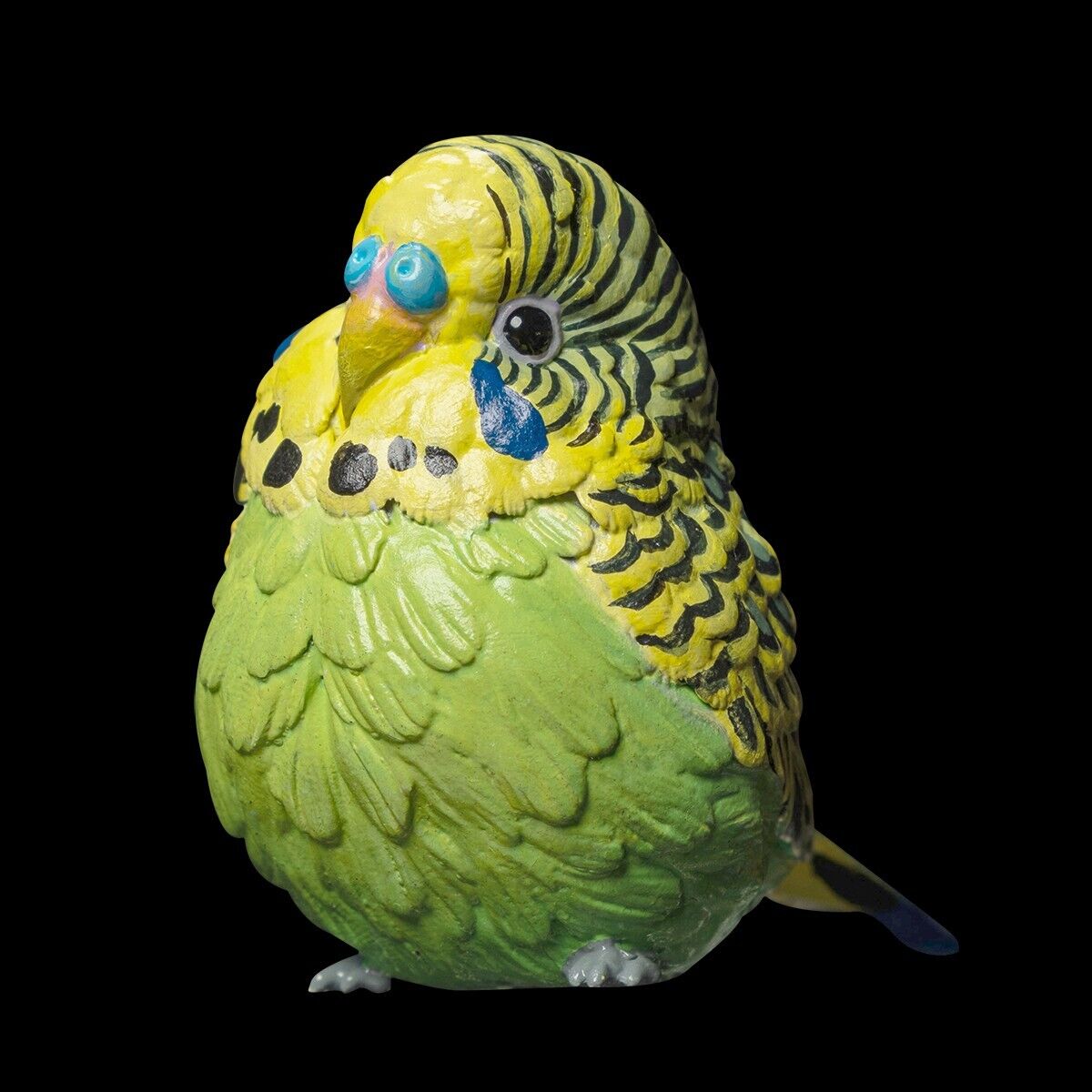 【In-Stock】Animal Heavenly Body Green Budgerigar Melopsittacus Bird Statue