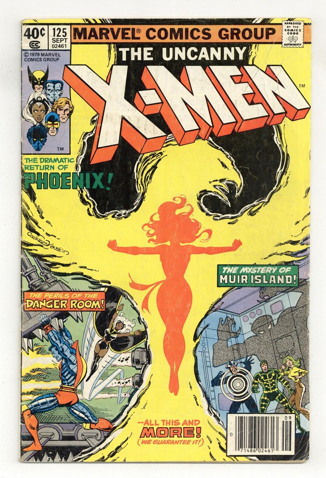 Uncanny X-Men #125D GD+ 2.5 1979 1st app. Mutant X (Proteus)