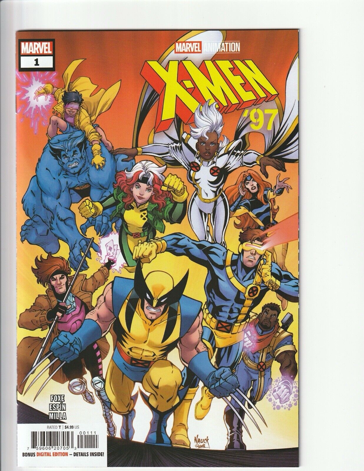 X-Men '97 #1, Cover A, 1st Print, 9.8NM/M, Actual Scans, Unread