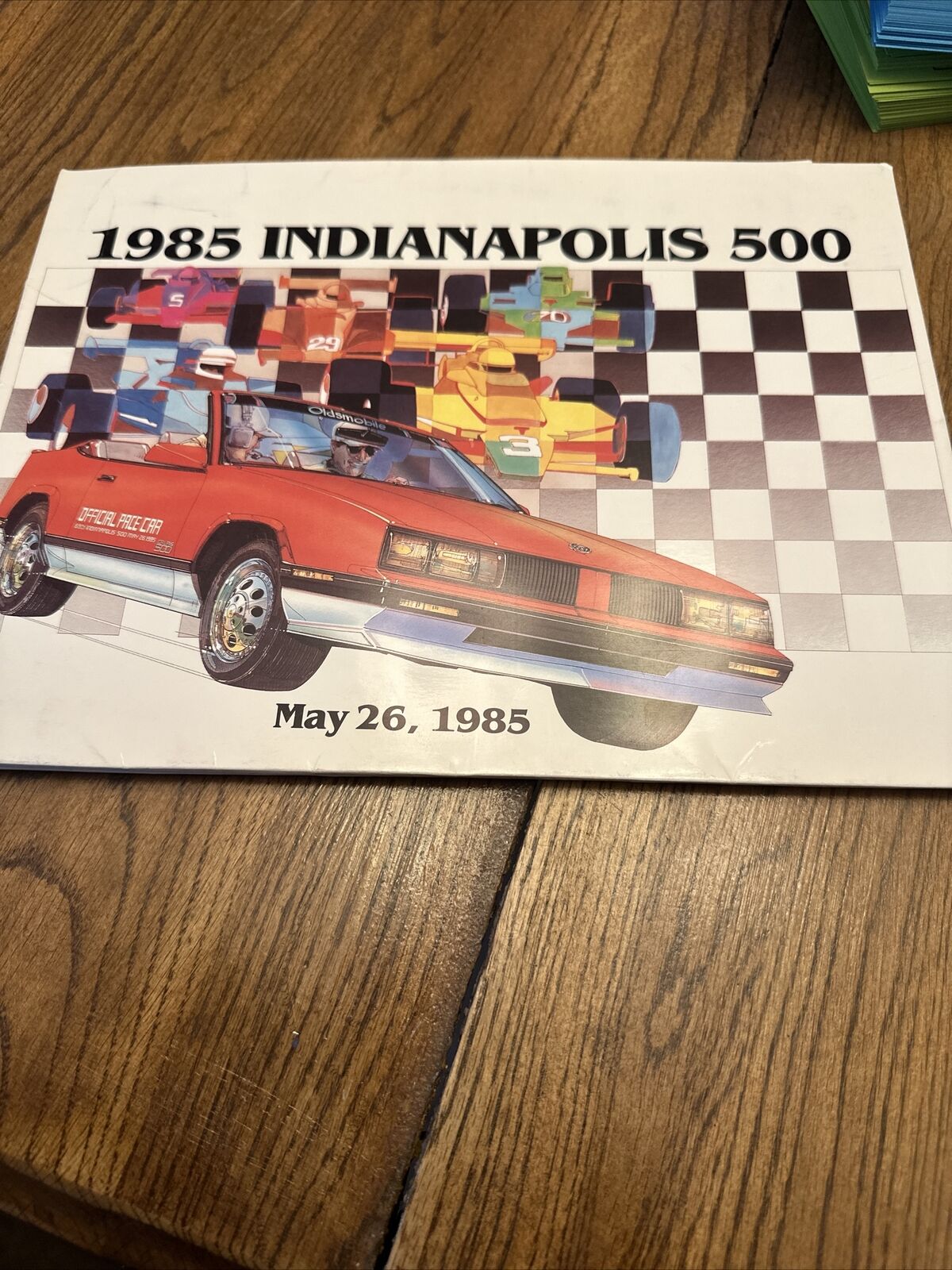 1985 Oldsmobile Calais Convertible Indy 500 Official Pace Car Press Kit Rare