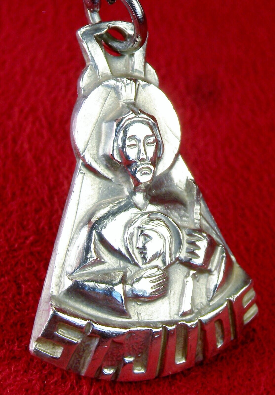 Carmelite Nun's Vintage Sterling Silver Impossible Lost Causes St. JUDE Medal