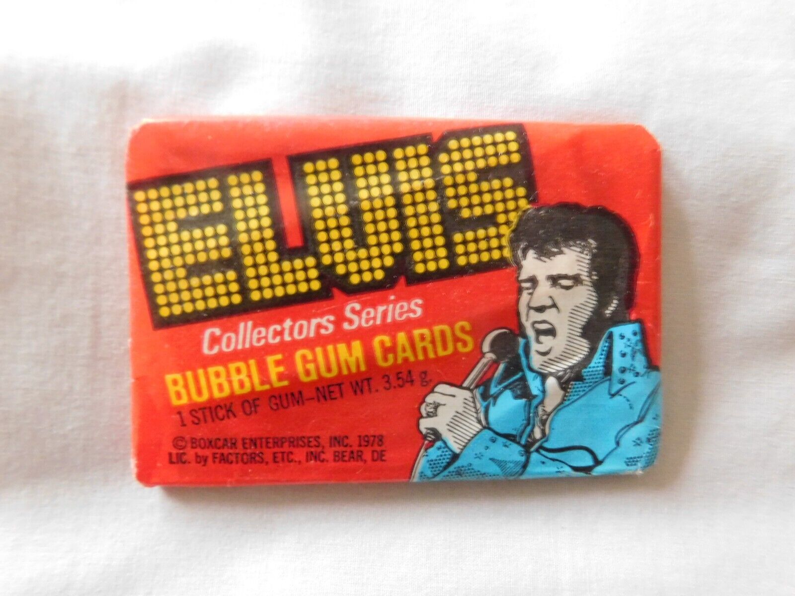1978 Donruss Elvis Cards - 1 Unopened Sealed Wax Pack