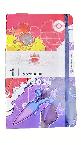 Pokémon International Championship Notebook 2024 Brand New