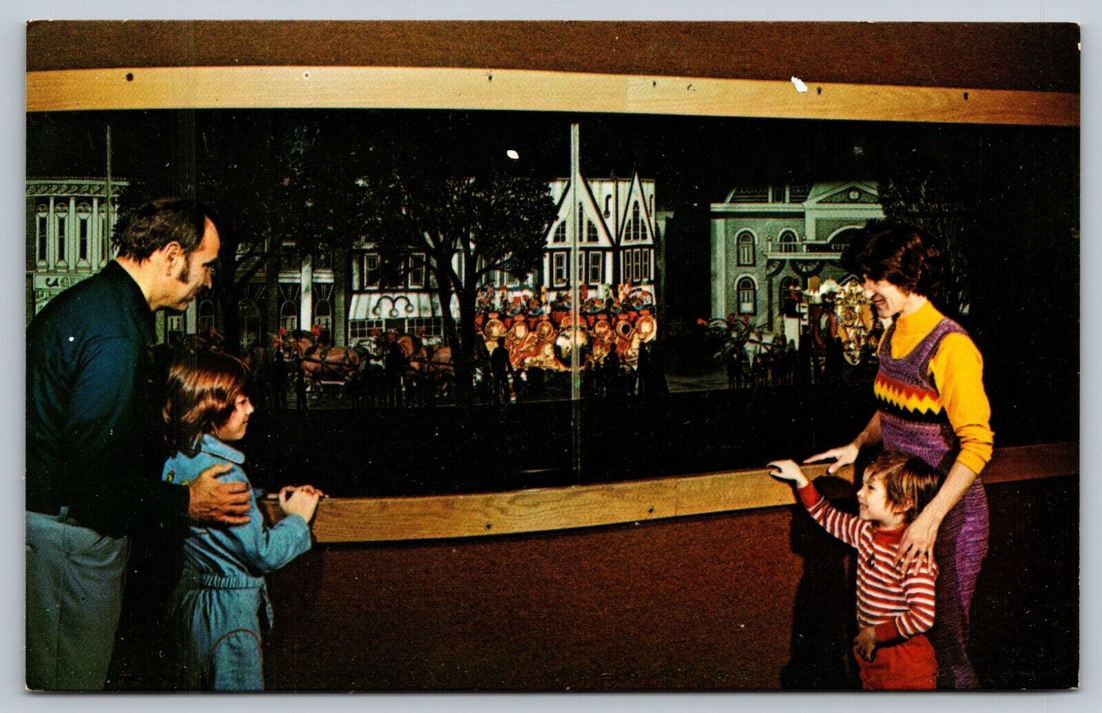 Chicago IL-Illinois, Museum of Science and Industry The Circus Vintage Postcard