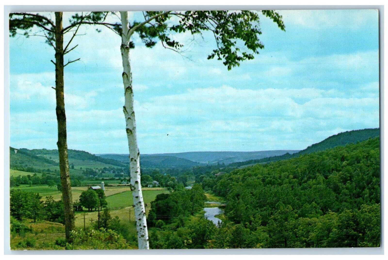 c1960's Valley View Pennsylvania's Grand Canyon Mansfield PA Vintage Postcard