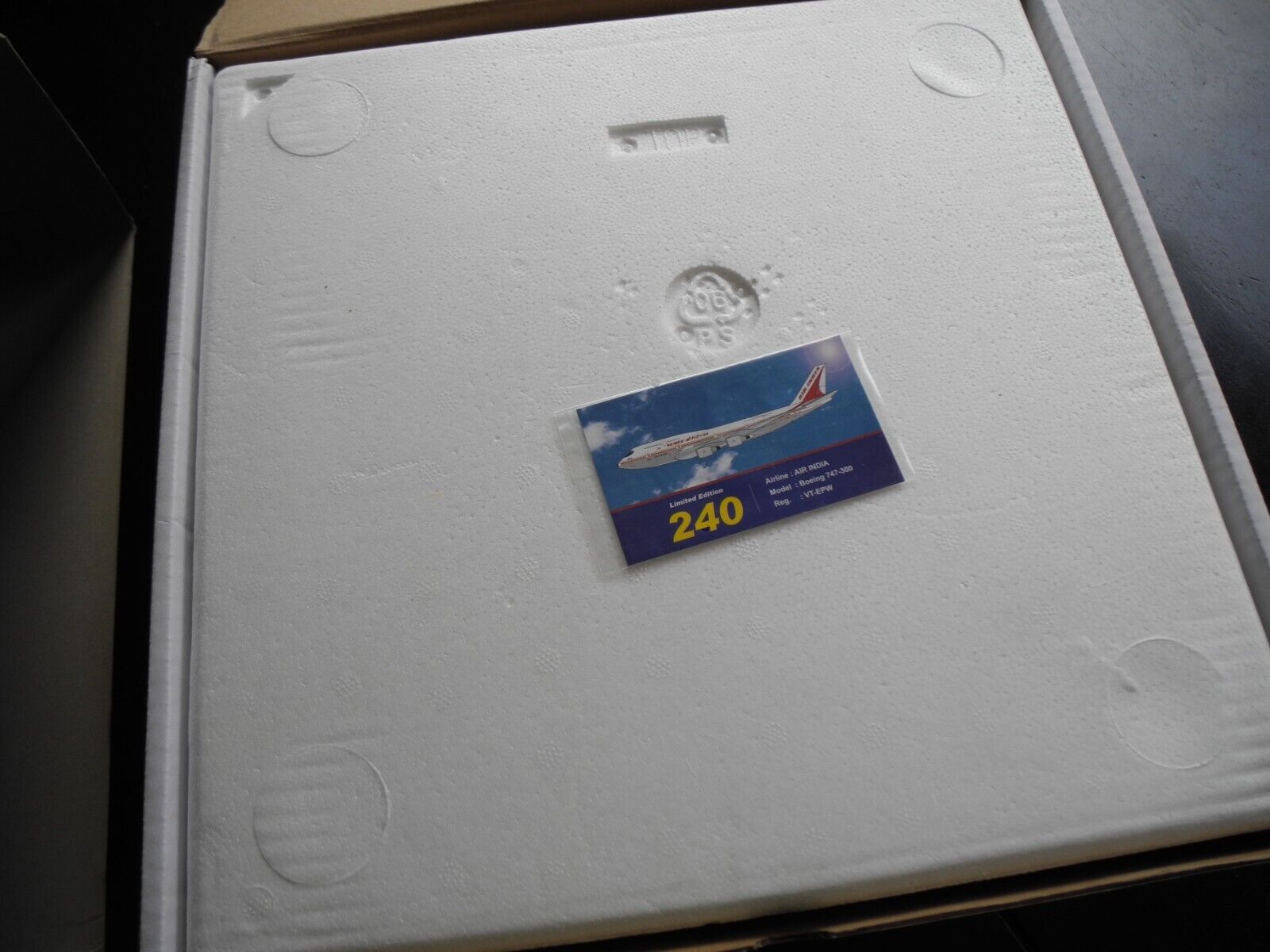 Extremely RARE Inflight Boeing 747-300 Air India, Retired, 1:200, ONLY 240 MADE