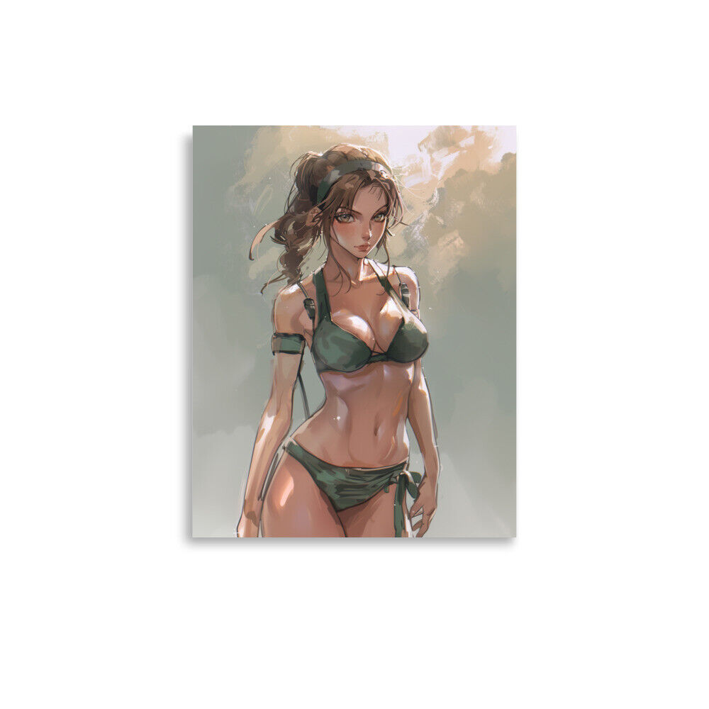 Lara Croft Tomb Raider Matte Paper Poster