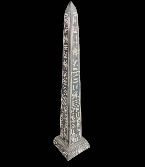 Marvelous large Egyptian Hand made Obelisk with Beautiful Handmade
