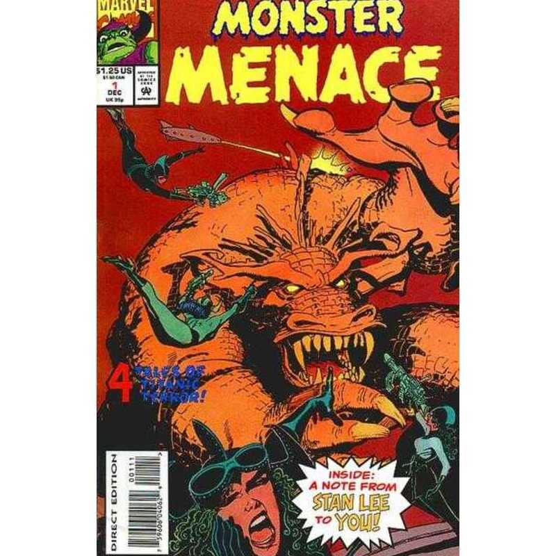 Monster Menace #1 Marvel comics VF+ Full description below [t{