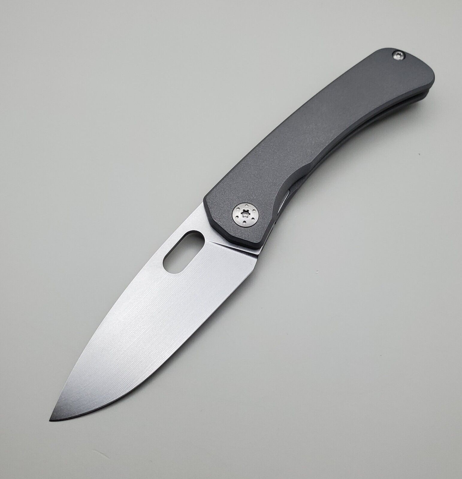 SPK Lamia Gen 2 Elmax Blade / Titanium Handles /USA Custom Made- Hard To Find