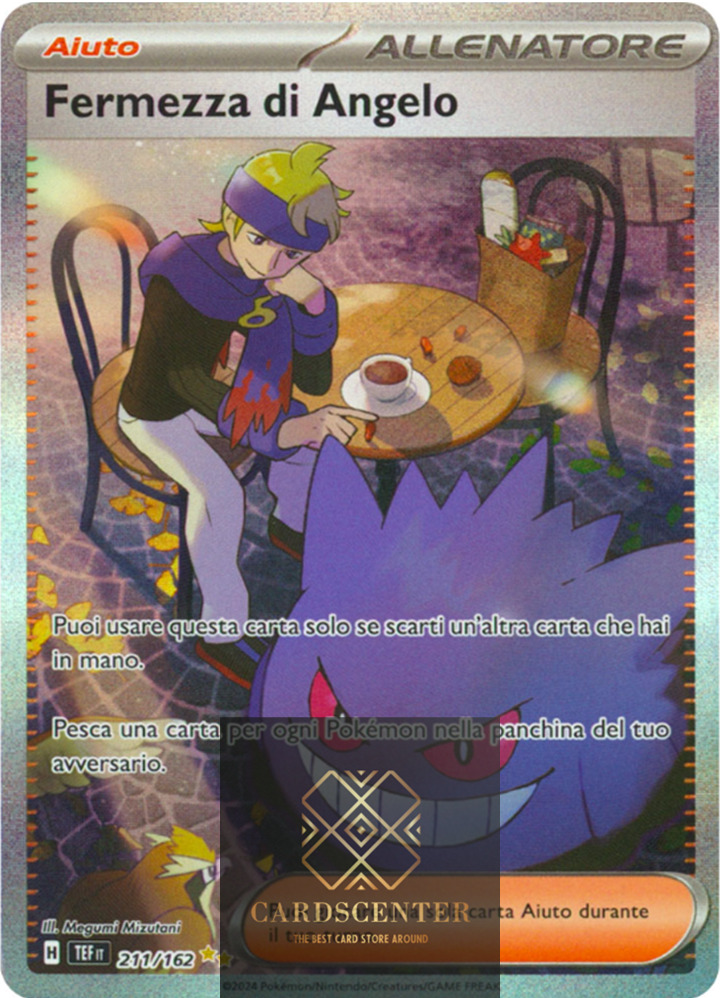 Pokemon Card - Angel Firm 211/162 Temporal Forces FullArt - Near Mint ITA